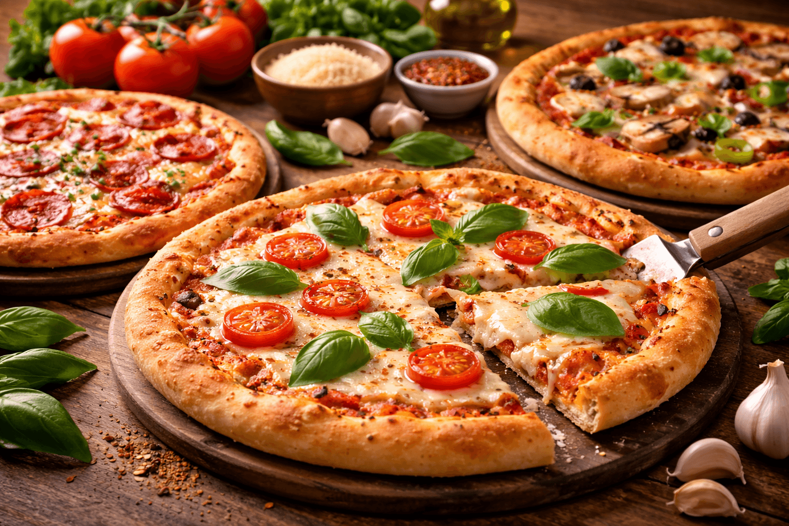 Get 1 pizza free